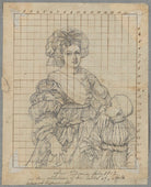 Laura dei Dianti and a page NPG D17485