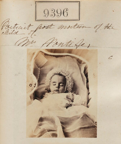 'Portrait post-mortem of the child of Mrs Pontifex' NPG Ax59202