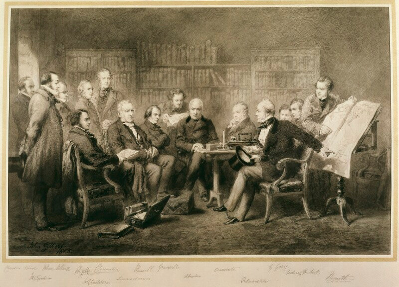 The coalition ministry, 1854 npg 1125
