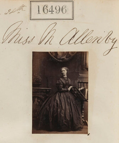 Miss M. Allenby NPG Ax64408