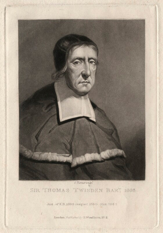 Sir thomas twisden, 1st bt npg d4550