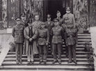 Archibald Percival Wavell, 1st Earl Wavell, George Brett and Allied officers meeting at Chungking NPG x194332