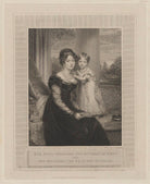 Princess Victoria, Duchess of Kent and Strathearn; Queen Victoria NPG D11130