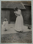 Julian Vinogradoff (née Morrell); Lady Ottoline Morrell NPG Ax140099