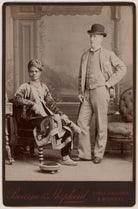 Sir Theodore Morison and an unknown man NPG x197455