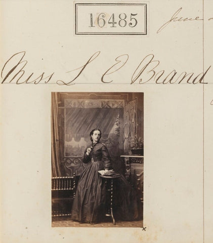 Miss L.E. Brand NPG Ax64397