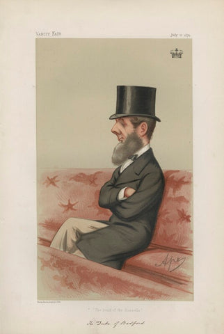 Francis Charles Hastings Russell, 9th Duke of Bedford ('Statesmen. No. 178.') NPG D43648