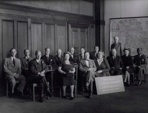 World Association of Parliamentarians for World Government, 1954 NPG x136843