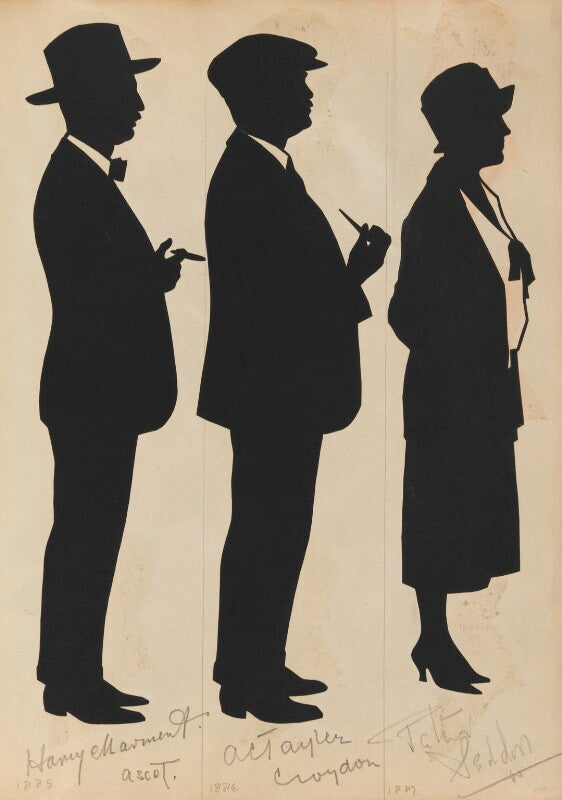 Tourists on the west pier, brighton npg d46839