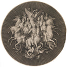 Arthur Wellesley, 1st Duke of Wellington and King George III ('Shield of Wellington: centre piece') NPG D37616