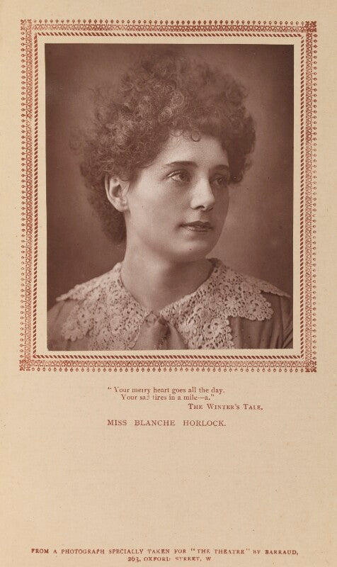 Blanche horlock npg ax9286