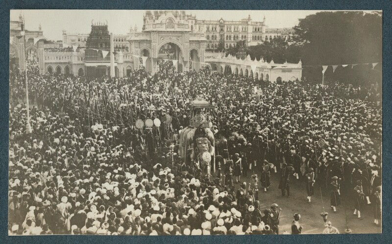 'mysore, the maharaja's palace' npg ax143833
