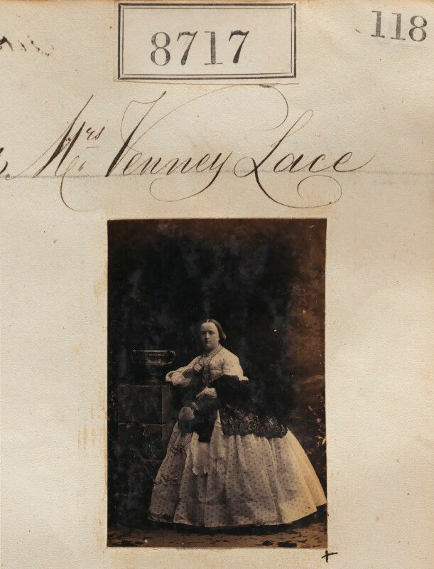 Theodosia fanny lace (née walker) ('mrs venney lace') npg ax58540