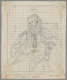 Lucy Russell (née Harington), Countess of Bedford NPG D17133