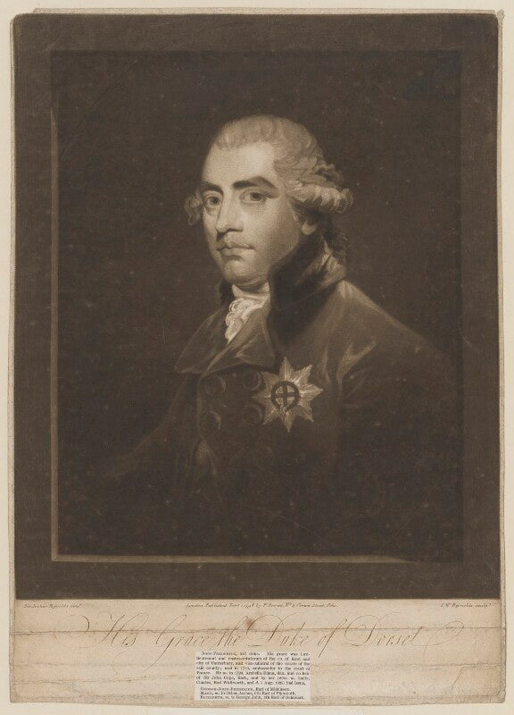 John frederick sackville, 3rd duke of dorset npg d35364