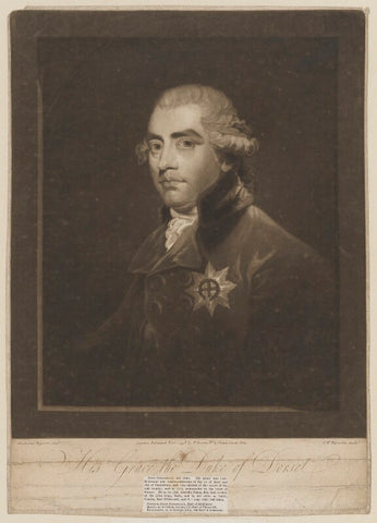 John Frederick Sackville, 3rd Duke of Dorset NPG D35364