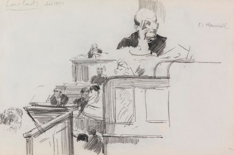 Farrer herschell, 1st baron herschell npg 2343