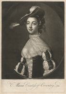 Maria (née Gunning), Countess of Coventry NPG D34177