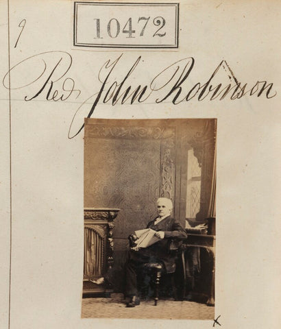 Reverend John Robinson NPG Ax60186