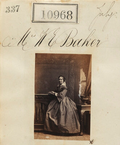 Frances Gertrude (née Duncan), Lady Baker NPG Ax60674