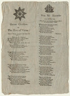 Verses on the divorce of Queen Caroline NPG D21569