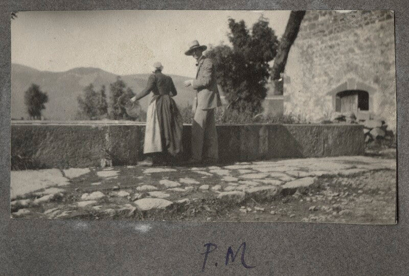 Philip edward morrell and an unknown woman npg ax140204