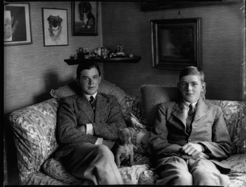 Robert charles henry darling, 2nd baron darling; hon. james weyland darling npg x153143