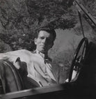 Michael Rennie during the filming of 'The Golden Madonna' NPG Ax39675