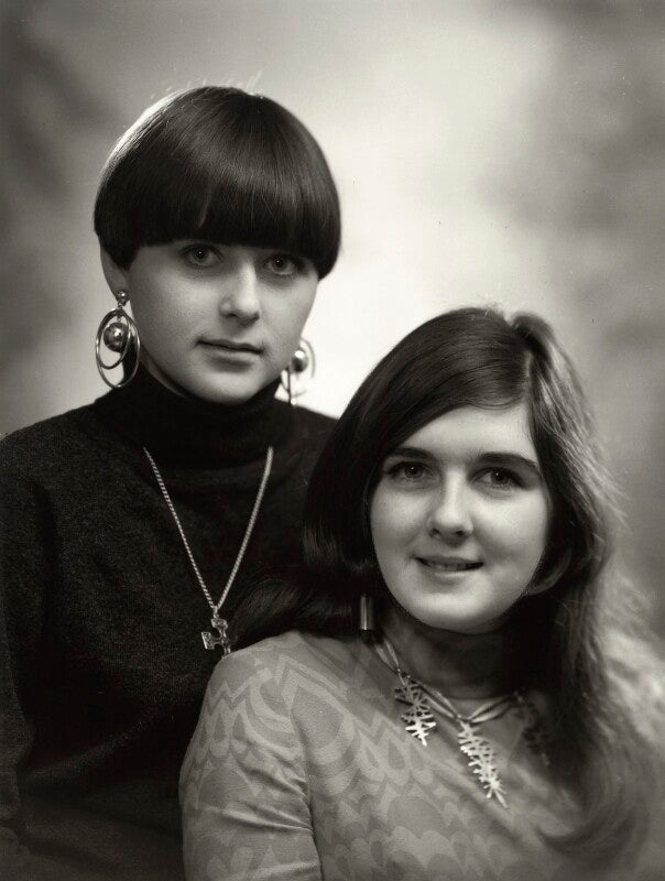 Miss c. stewart; miss p. stewart npg x177056