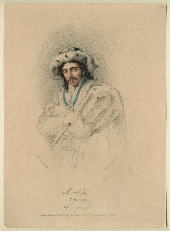 Edmund kean as richard iii npg d21261