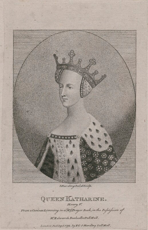 Probably catherine of valois npg d9396