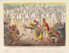 'The introduction of the Pope to the convocation at Oxford, by the Cardinal Broad-Bottom' NPG D12933