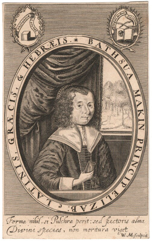 Bathsua makin (née reginald) npg d13657