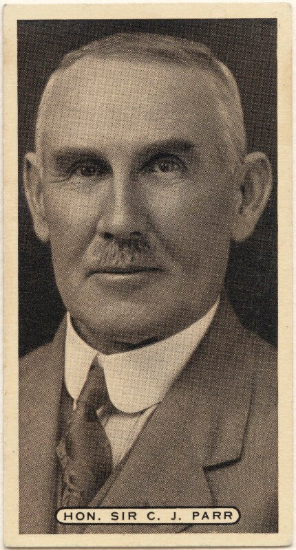 Sir (christopher) james parr npg d49137