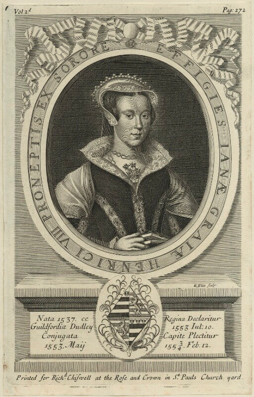 Called lady jane grey npg d24991