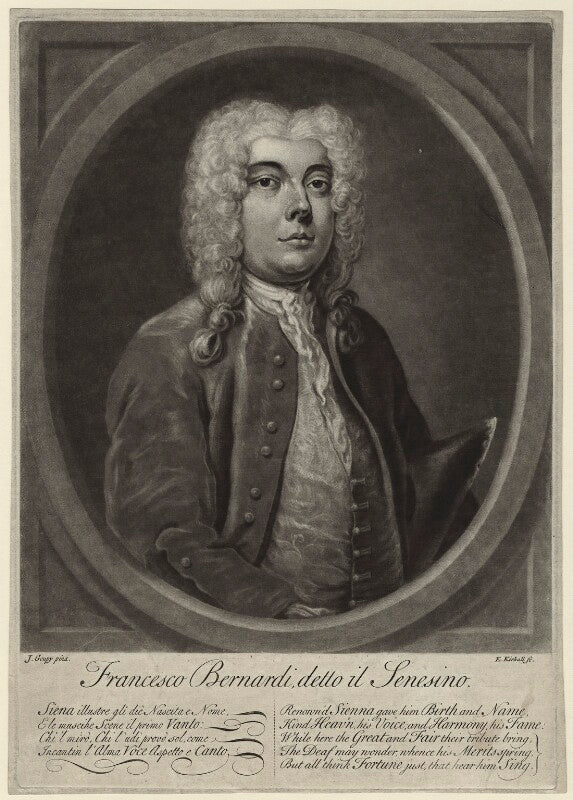 Francesco bernardi ('senesino') npg d31719