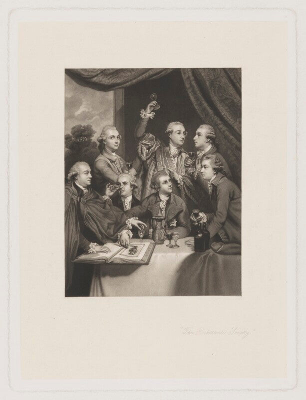 'the dilettanti society' npg d35196