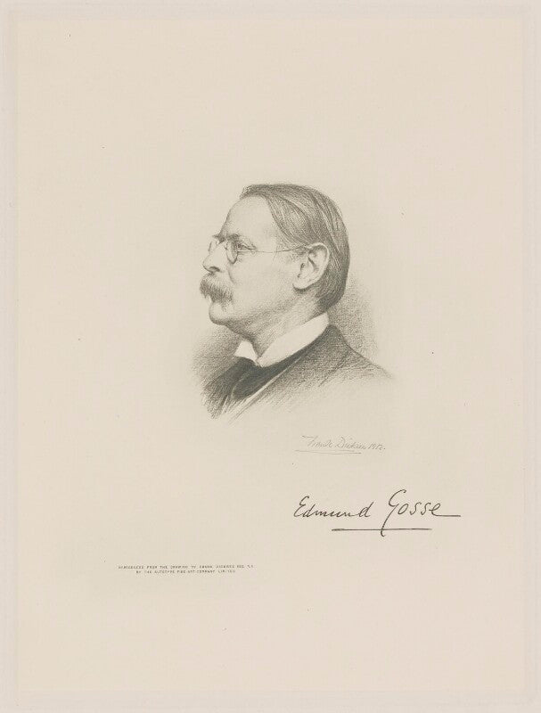 Sir edmund william gosse npg d9768