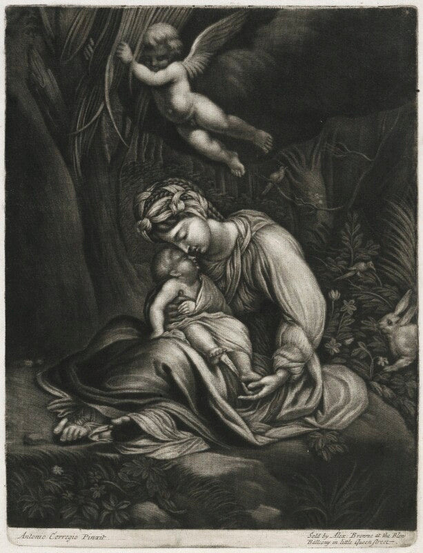 Rest on the flight into egypt npg d11448