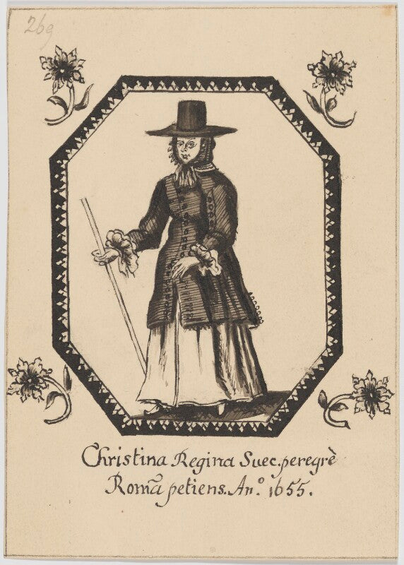 Christina, queen of sweden npg d153