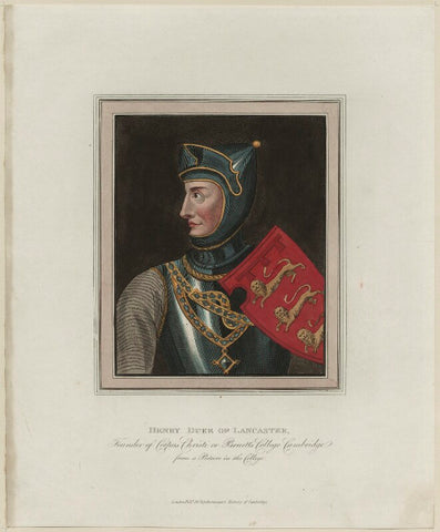 Henry of Lancaster ('Henry of Grosmont'), 1st Duke of Lancaster NPG D23912