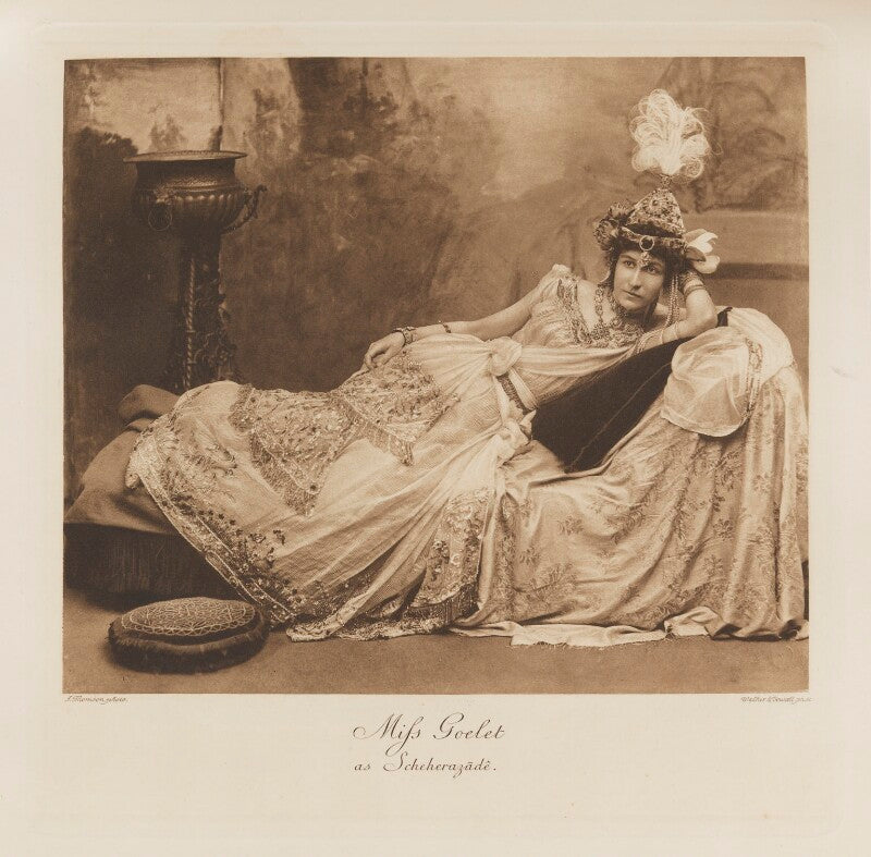 Mary (née goelet), duchess of roxburghe as scheherazade npg ax41258