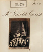 Elizabeth Ann Carew (née Black) and unknown girl ('Mrs Gerald Carew') NPG Ax58747