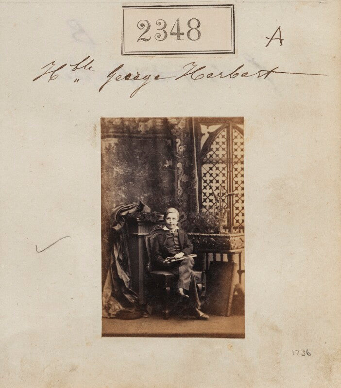 George robert charles herbert, 13th earl of pembroke npg ax51736