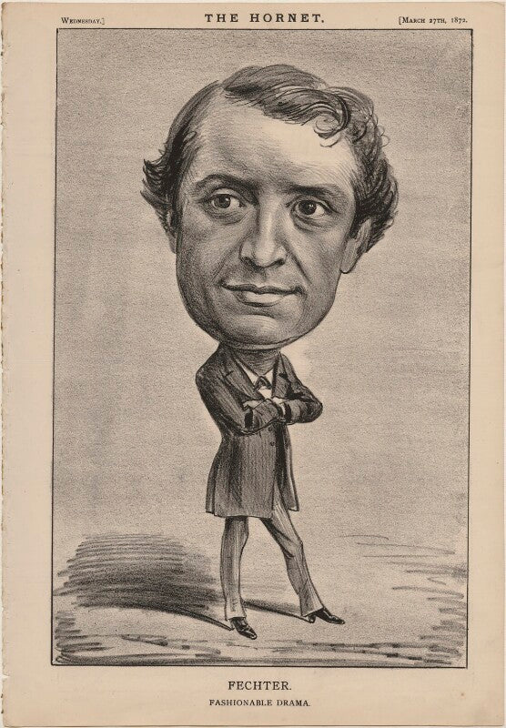 Charles albert fechter 'fechter. fashionable drama' npg d48281