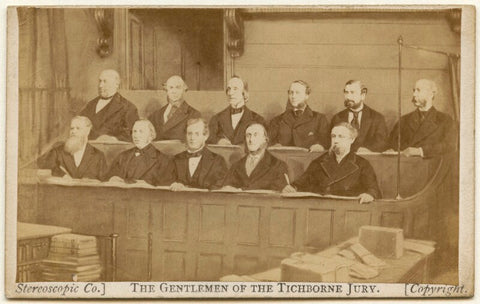 'The Gentlemen of the Tichborne Jury' NPG x135898