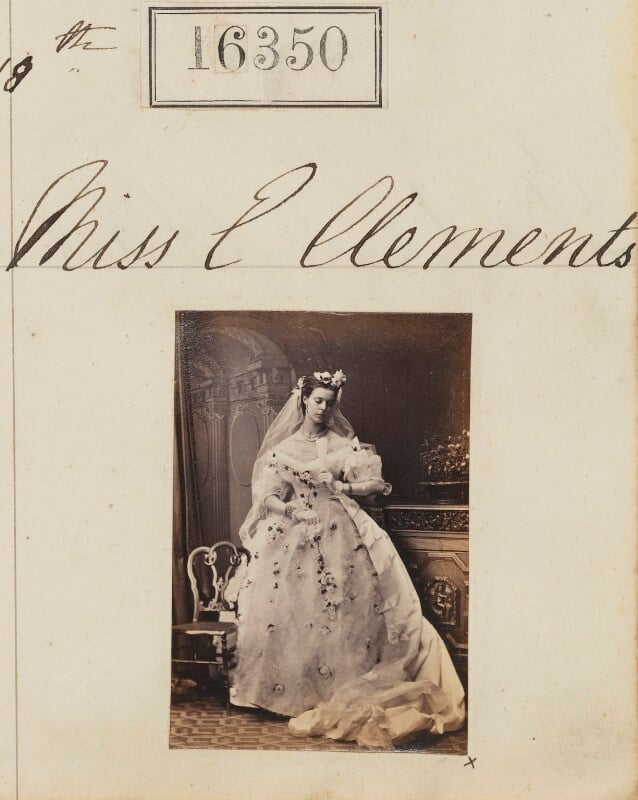 Miss e. clements npg ax64264