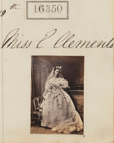 Miss E. Clements NPG Ax64264