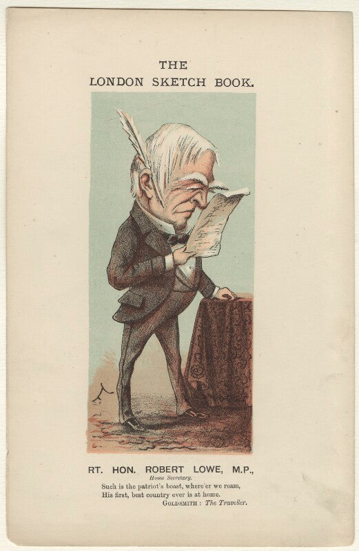 Robert lowe, 1st viscount sherbrooke npg d42850