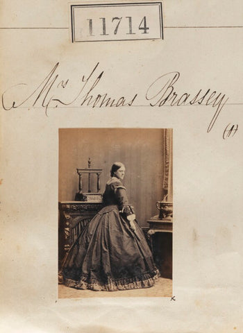 Mrs Thomas Brassey NPG Ax61397